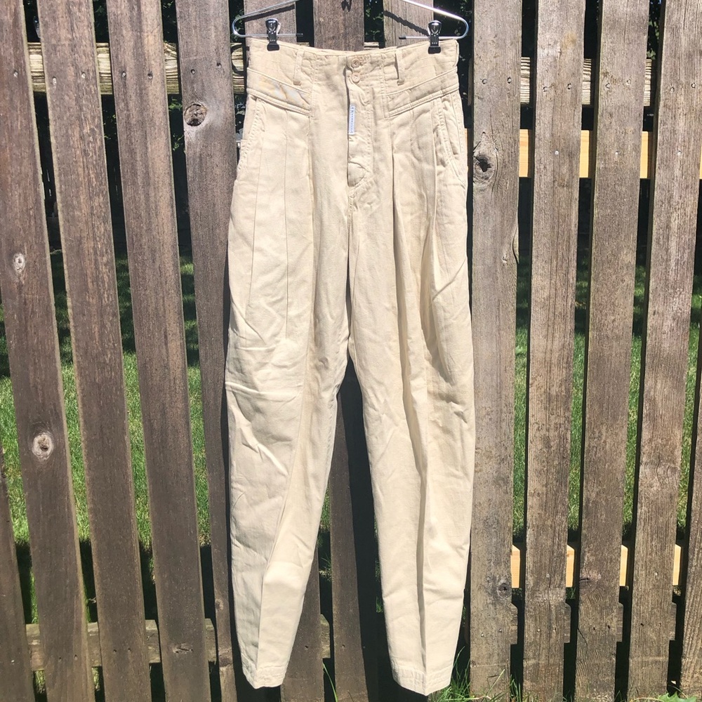 Z. Cavaricci vintage 1990 women’s pants sz 29 beige